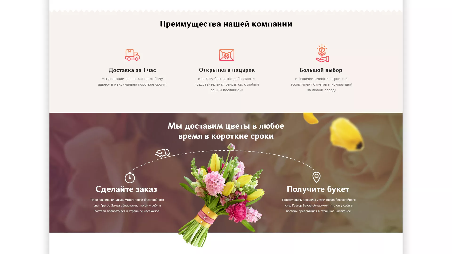 Создание интернет-магазина «Букет-онлайн» по цветам в Суровикино
