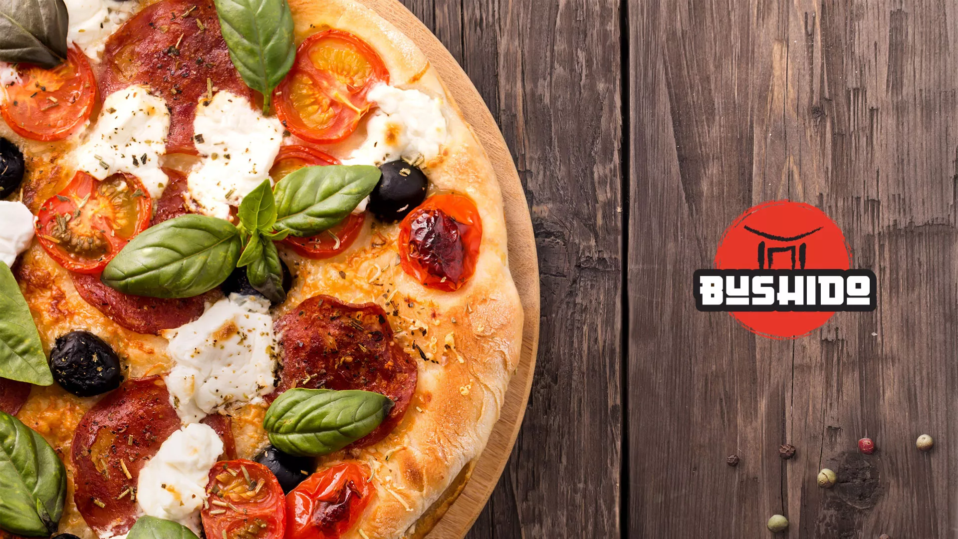 Разработка сайта для пиццерии «BUSHIDO» в Суровикино