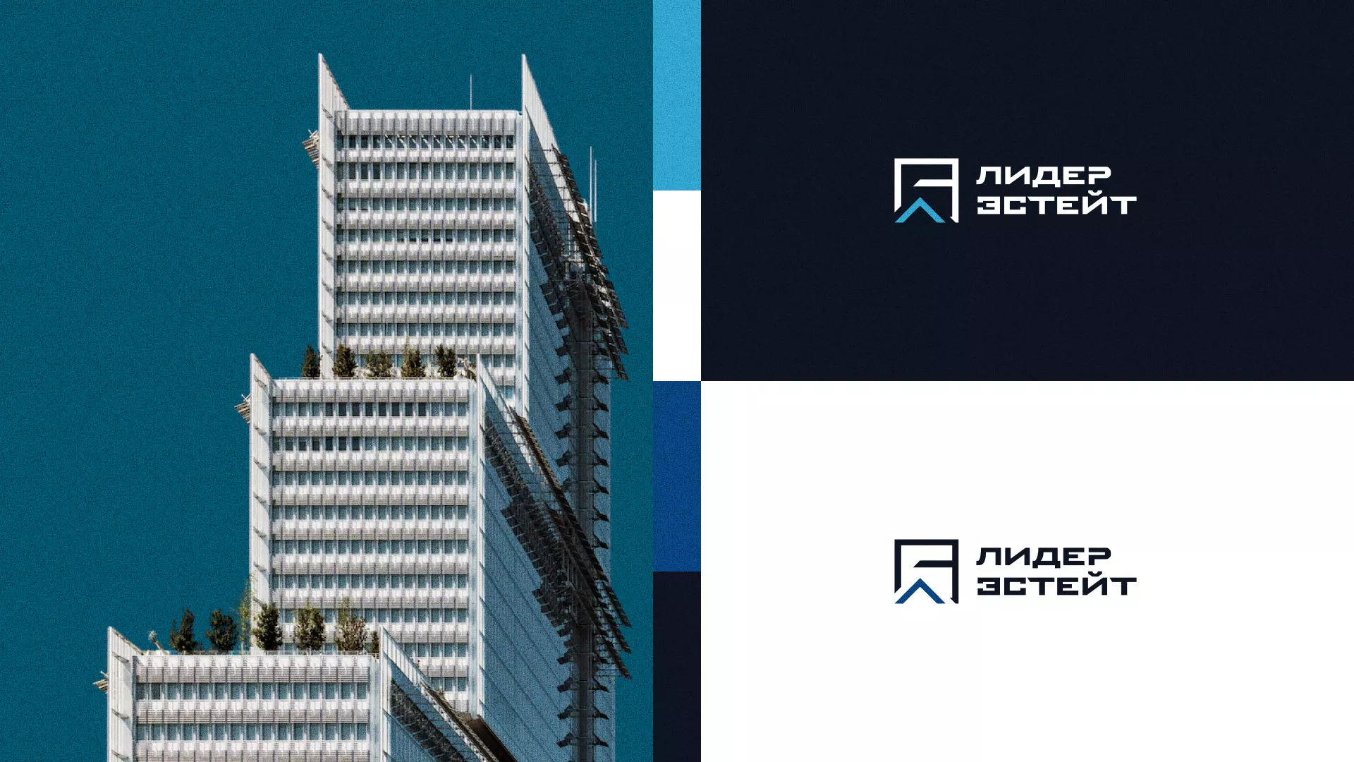 Разработка логотипа агентства недвижимости «Лидер Эстейт» в Суровикино