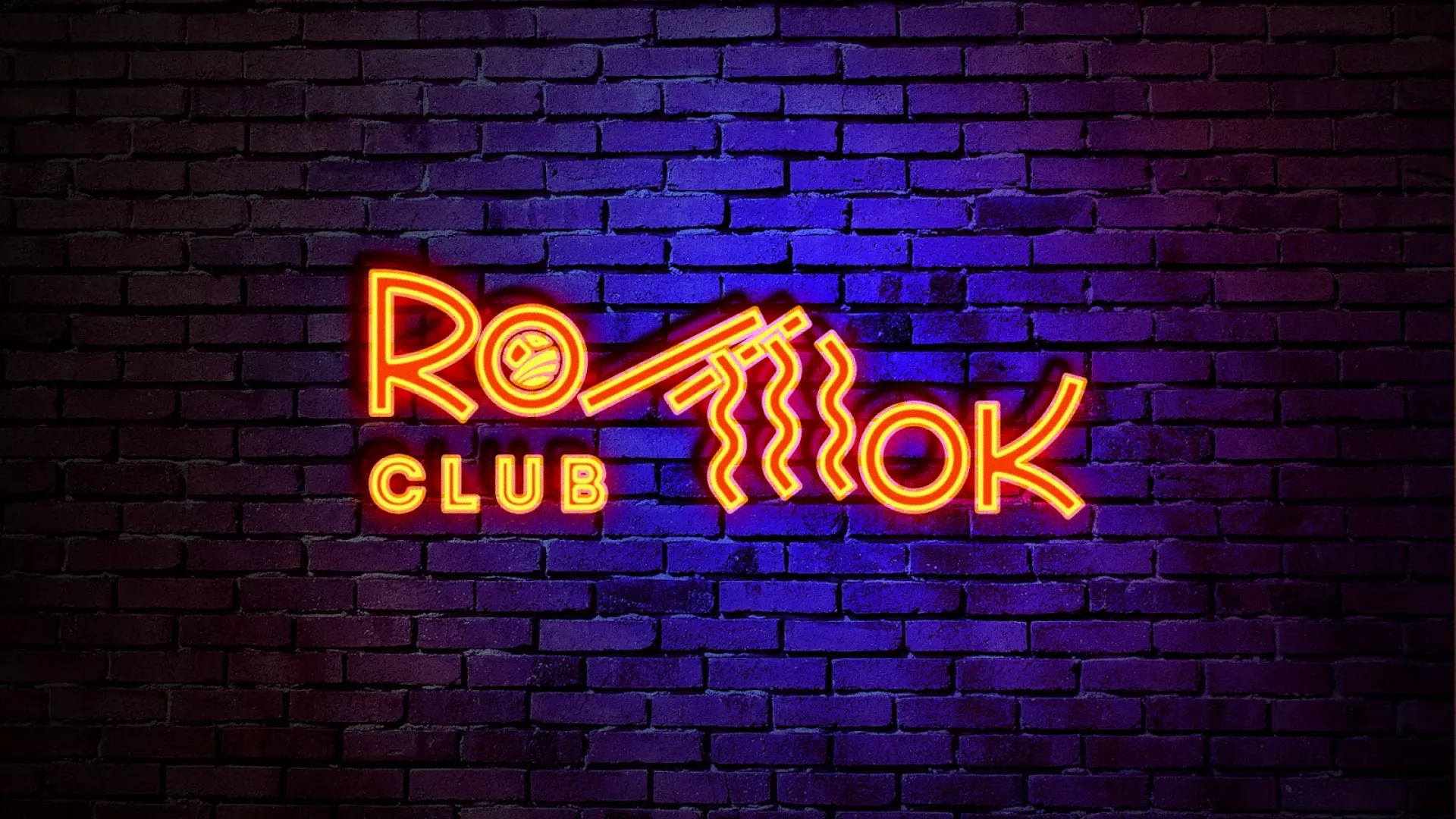 Разработка интерьерной вывески суши-бара «Roll Wok Club» в Суровикино